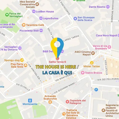Boutique Tarsia- A 2 Minuti Da Piazza Dante E Metro Montesanto